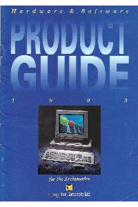 Acorn - Hardware & Software Product Guide (Computer Concept Ltd)