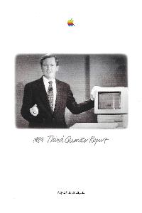 Apple Computer Inc. (Apple) - 1989 Third Quater Report