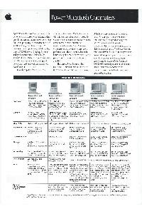Apple Computer Inc. (Apple) - Power Macintosh computers