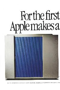 Apple Computer Inc. (Apple) - For the first time ever, Apple makes a plug for IBM.