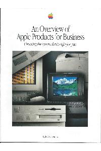 Apple Computer Inc. (Apple) - An overview of Apple products for business