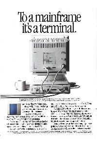 Apple Computer Inc. (Apple) - To a mainframe it's a terminal