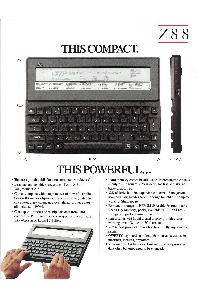 Cambridge Computers - This Compact Z88 This Powerful