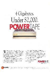 Colorado Memory Systems Inc. - 4 Gigabytes. Under $2,000. PowerTape