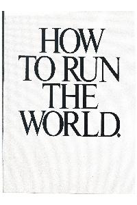 Corona Data Systems - How to run the world