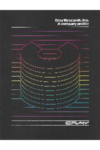 Cray Inc. - Cray Research, Inc. A company profile