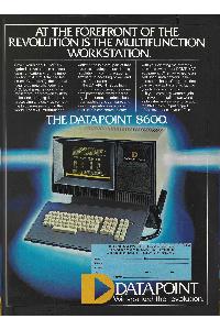 Datapoint Corp. (Computer Terminal Corporation) - At the forefront of the revolution is the multifunction workstation.