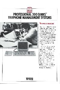 Digital Equipment Corp. (DEC) - Professional 300 Series telephone management systems