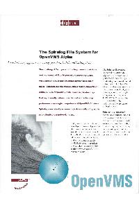 Digital Equipment Corp. (DEC) - The Spiralog File System For OpenVMS Alpha