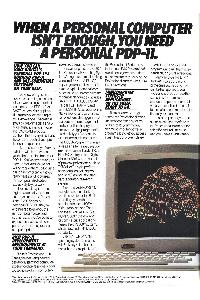 Digital Equipment Corp. (DEC) - When a personal computer isn't enough, you need a personal PDP-11.