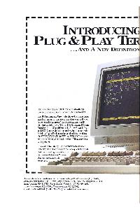 Digital Equipment Corp. (DEC) - Introducing The Dorio Plug And Play Terminal For $399