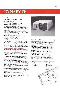 Dynabyte  - The Monarch Systems 8 Bit & 16 Bit