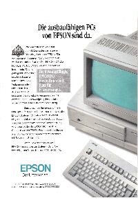 Epson - Die ausbaufåhigen PCs von EPSON sind da.
