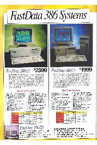 FastMicro - FastData 386 Systems