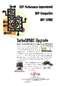Fujitsu - TurboSPARC Upgrade