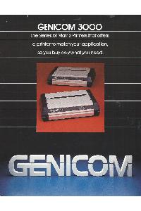 Genicom Corp. - Genicom 3000