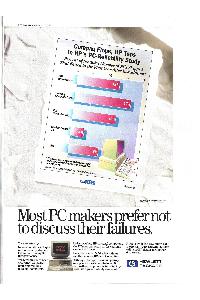 Hewlett-Packard - Most PC makers prefer not to discuss their failures.