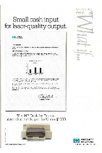 Hewlett-Packard - Small cash input for laser-quality output.