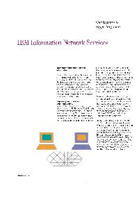 IBM (International Business Machines) - IBM Information Network Services