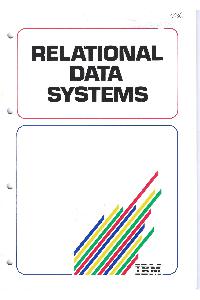 IBM (International Business Machines) - Relational data systems