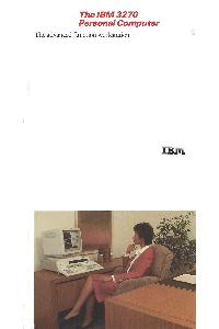 IBM (International Business Machines) - The IBM 3270 Personal Computer