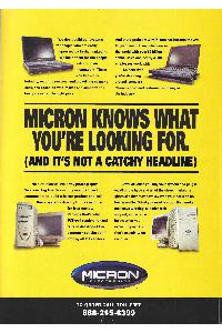 Micronique - Micron knows what you're looking for.