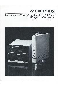 Micropolis - Introducing the 1055 MegaFloppy Dual Floppy Disk Drive