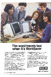 NCR (National Cash Register Co.) - The word travels fast when it's WorkSaver