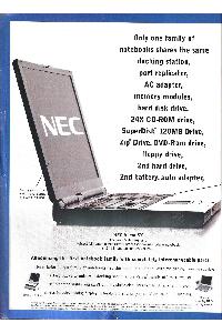 Nec - Only one family of notebooks shares the same docking station, port replicator, AC adapter ...