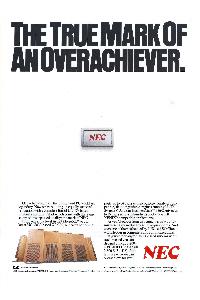 Nec - The True Mark Of An Overachiever