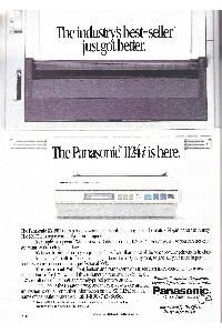 Panasonic Co. - The industry's best-seller just got better.