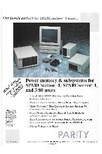 Parity Systems Inc. - Our family portrait for SPARCstationN 1 users...