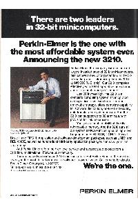 Perkin Elmer Corp. - There are two leaders in 32-bit minicomputers.