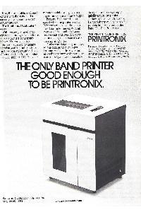 Printronix - The only band printer good enough to be Printronix.