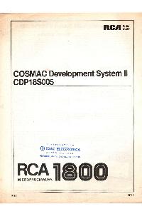 COSMAC Development System II CDP18S005