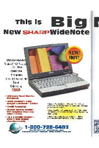 Sharp - This is Big News! New SHARP WideNote