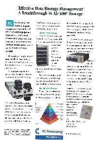 Storage Technology Corp. (Storagetek) - Effective Data Storage Management A Breakthrough In AS/400 Storage