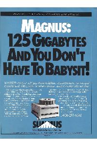 Summus Corp. - Magnus: 125 gigabytes and you don't have to babysit!