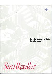 Sun Microsystems - Reseller Introduction Guide