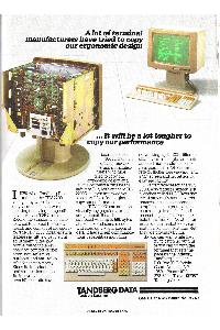 Tandberg Data, Inc. - A lot of terminal manufacturers have tried to copy our ergonomic design