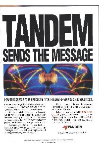 Tandem Computers Inc. - Tandem Sends The Message