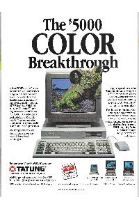 Tatung Co. - The $5000 COLOR Breakthrough