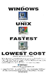 Televideo Systems Inc. - Our WINDOWS terminals for UNIX are the FASTEST and the LOWEST COST solutions compared to PC or X terminals.
