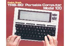 Tandy Corp. - TRS-80 Portable computer Model 100