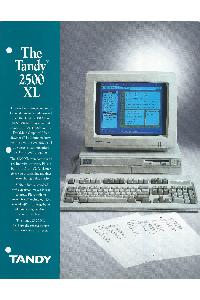 Tandy Corp. - The Tandy 2500XL