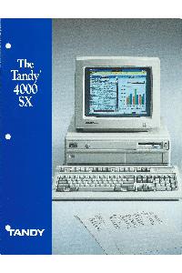 Tandy Corp. - The Tandy 4000SX