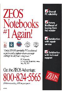 Zeos International Ltd - ZEOS Notebooks #1 Again!